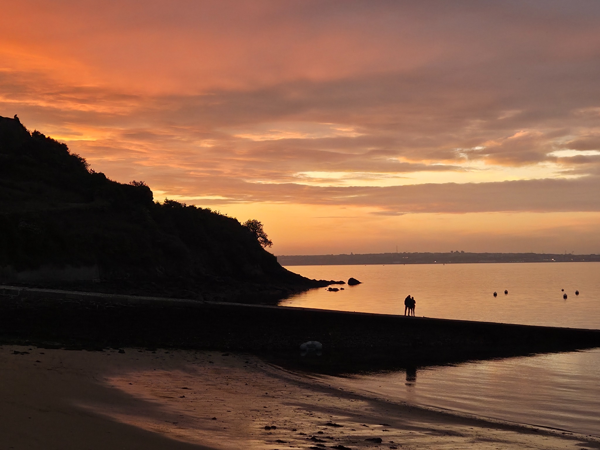 Presqu'île de Crozon au coucher du soleil